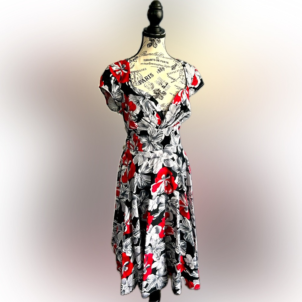 50’s style floral dress from famous Dollz&Dames New Orleans